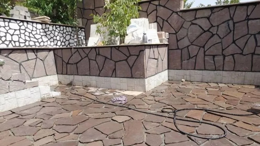 اجرای سنگ لاشه