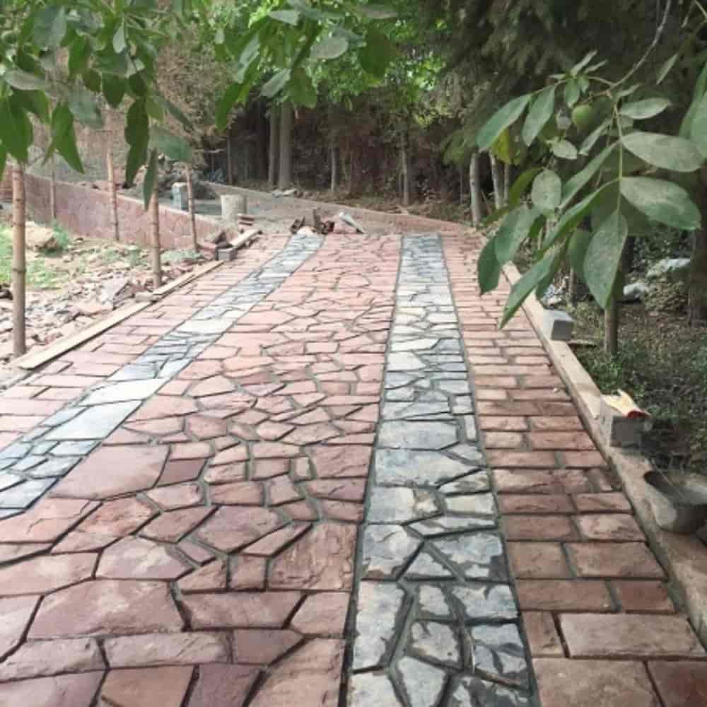 بناء الجدران والمناظر الطبيعية في طهران