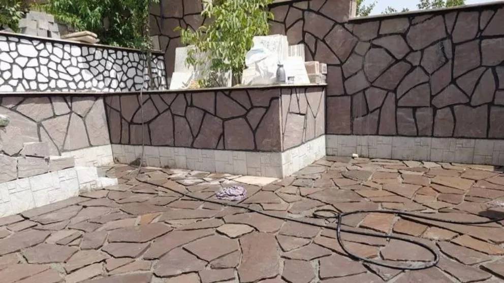 اجرای سنگ لاشه